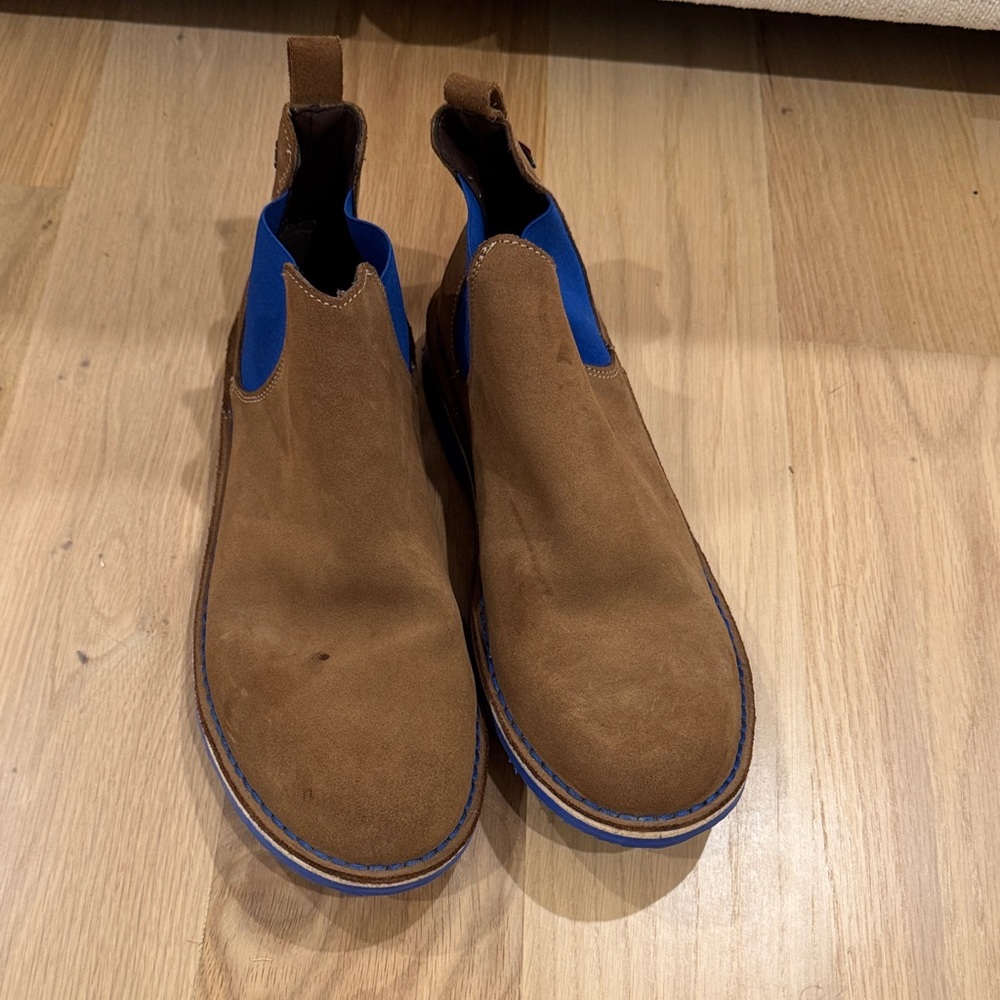 Veldskoen Brown and Blue Men's Boots